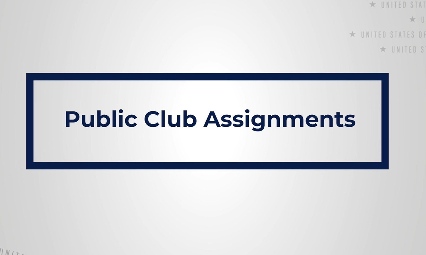 Public Club Assignments