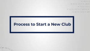 Process to Start a New Club