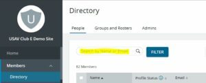 Name or Email