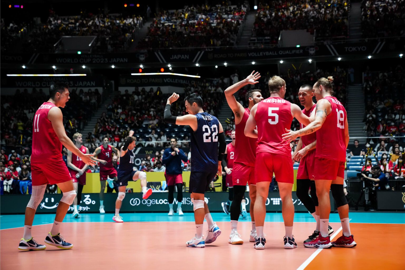 USA Mens Olympic Volleyball Team Performance Evolution