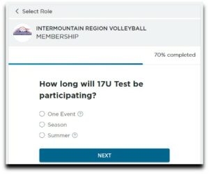 How long will the member participate