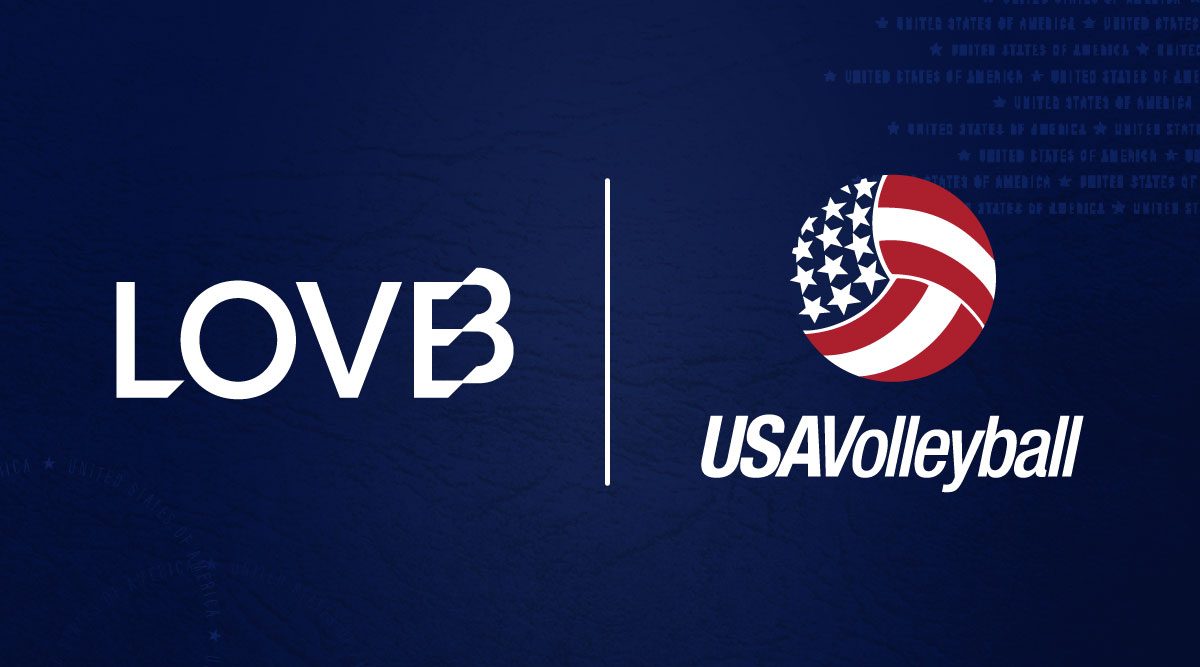 League One Volleyball and USA Volleyball logos