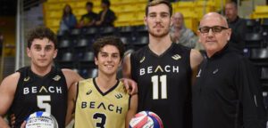 Alan Knipe, Aidan Knipe, Mason Briggs, Simon Torwie (JohnoMoto Photo/LBSU Athletics)