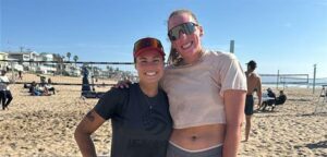 Hailey Harward and Kylie Deberg win 2024 NORCECA Playoff 1
