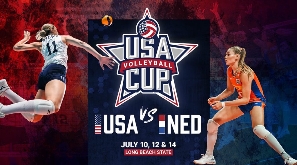 U.S. Women&#8217;s Olympic Team to Host Netherlands at USA Volleyball Cup