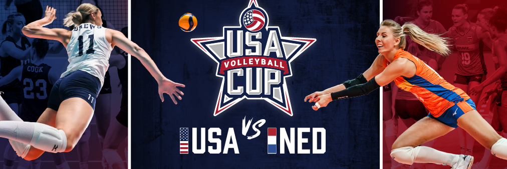 USA vs Netherlands in usav cup