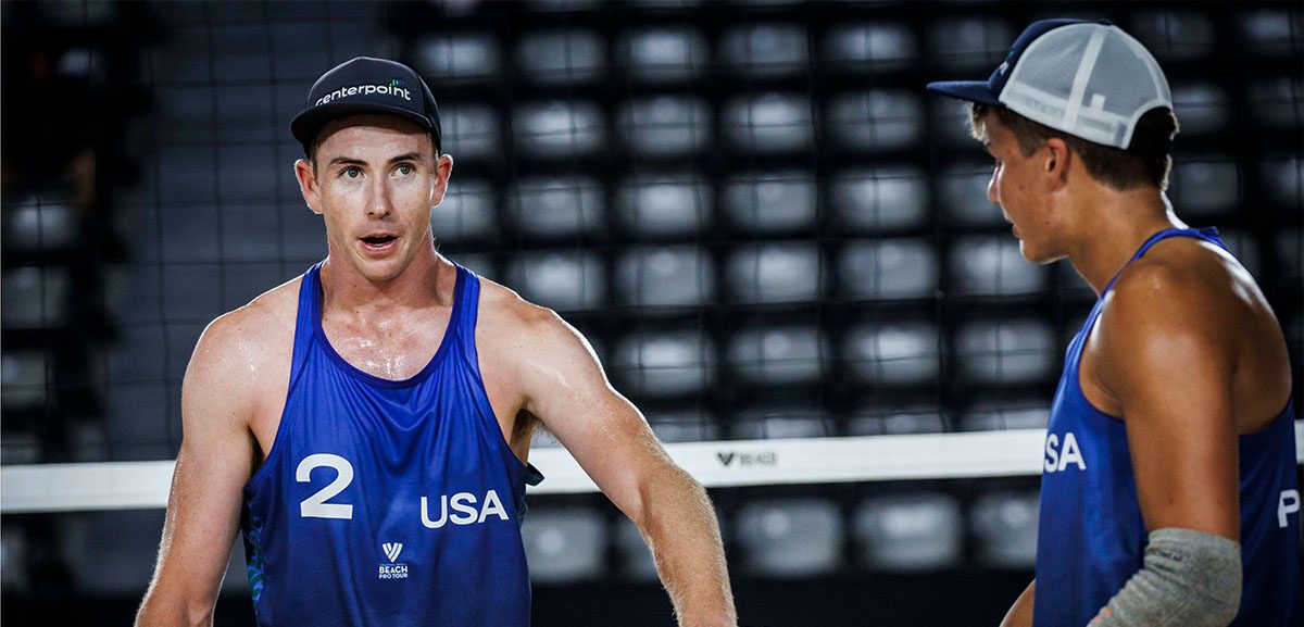 Miles Partain Andy Benesh for update USA Volleyball