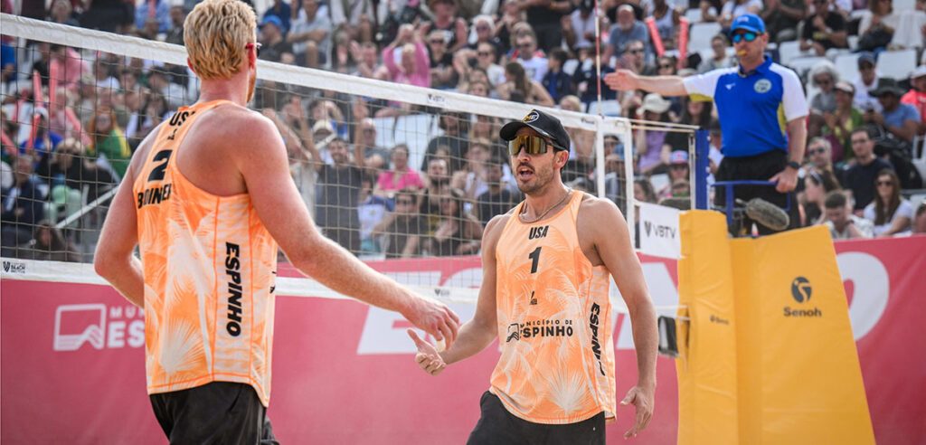 Miles Evans and Chase Budinger are currently in the lead for the final Olympic spot for the U.S. men (FIVB)