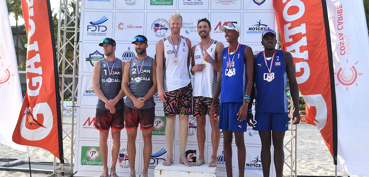 Miles Evans and Chase Budinger Win NORCECA Continental Tour Final