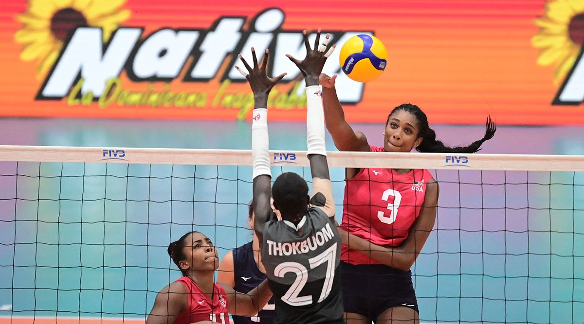 U.S. Women's National Team at the NORCECA Final 6