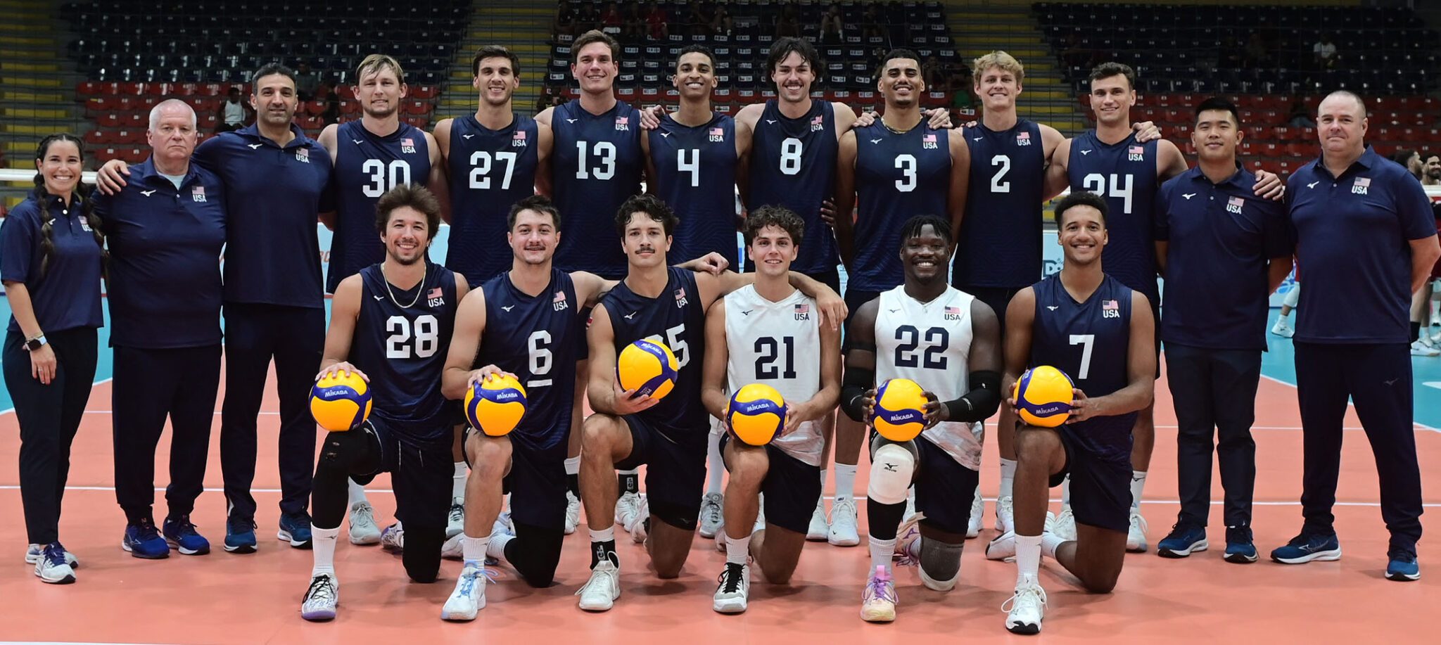U.S. Men Sweep Puerto Rico at 2024 Final 6 in Gatineau USA Volleyball