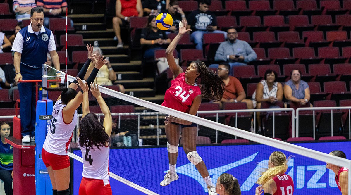 U.S. Women Win Again at 2024 Pan Am Cup USA Volleyball