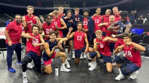 U.S. Men's National Team at the NORCECA Final Six