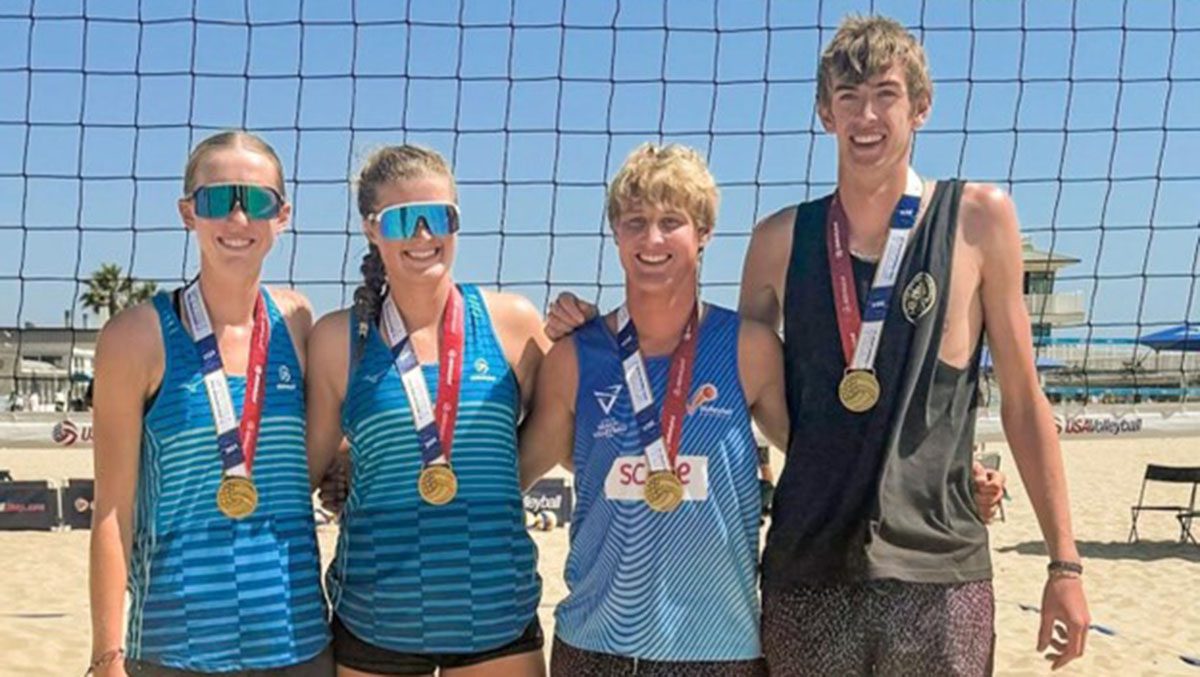 Beach U19 worlds competitors