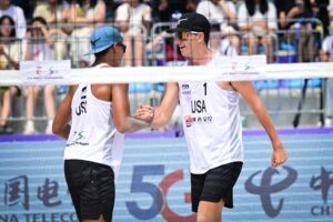 Caleb Blanchette and Malachi Brewington (FIVB)