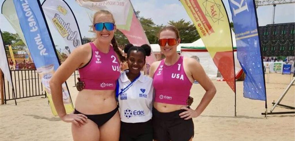 Tiffany Svenssohn and Kelly Kool place second at BPT Futures Bujumbura (Delio Photo)