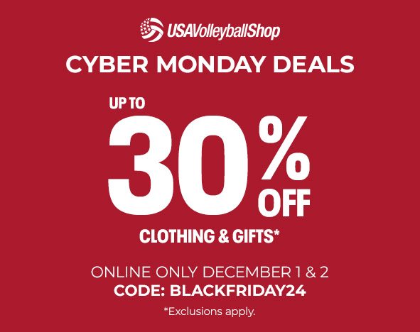 Shop select products at 30% off for Cyber Monday December 1 and 2