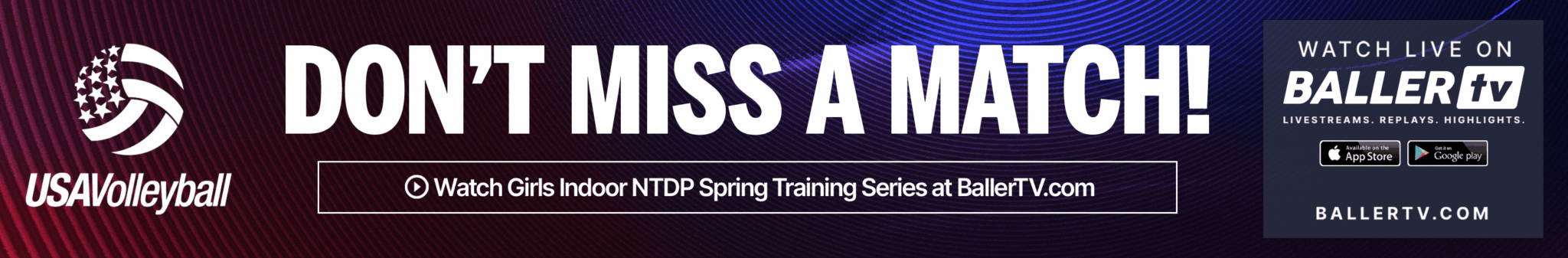 Usav Netdp 2025 Girls Indoor NTDP Spring Training Series - USA Volleyball