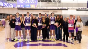 NYU Seniors Honored (Credit: Hailey Menke NYU Athletics)