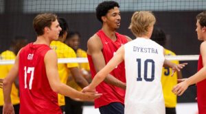 Men's U21 celebration