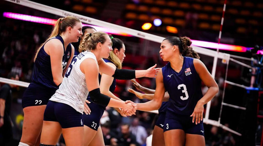 U.S. Women Advance to 2025 Worlds Quarterfinals after Sweep of Canada