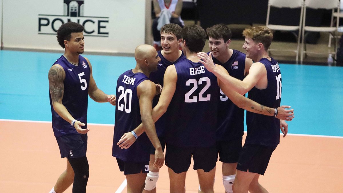 The U.S. Men's National Team celebrates