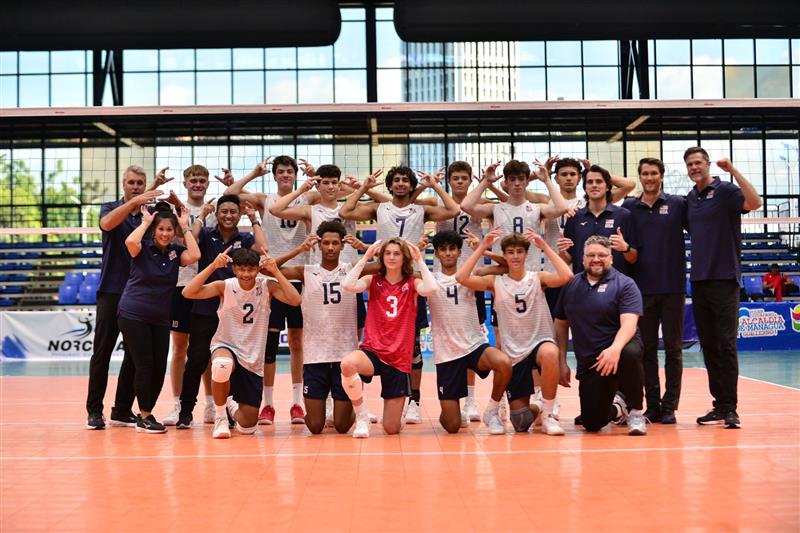 U17 Boys advance to semifinals at 2025 U17 NORCECA Continental Championship