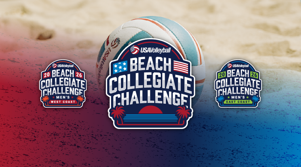 USA Volleyball Goes Coast to Coast for the 2026 Men’s Beach Collegiate Challenge Series