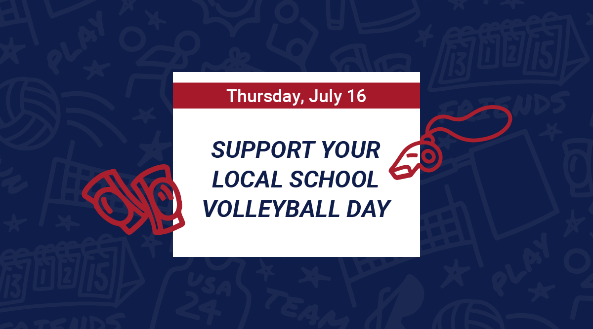 Support Your Local Volleyball