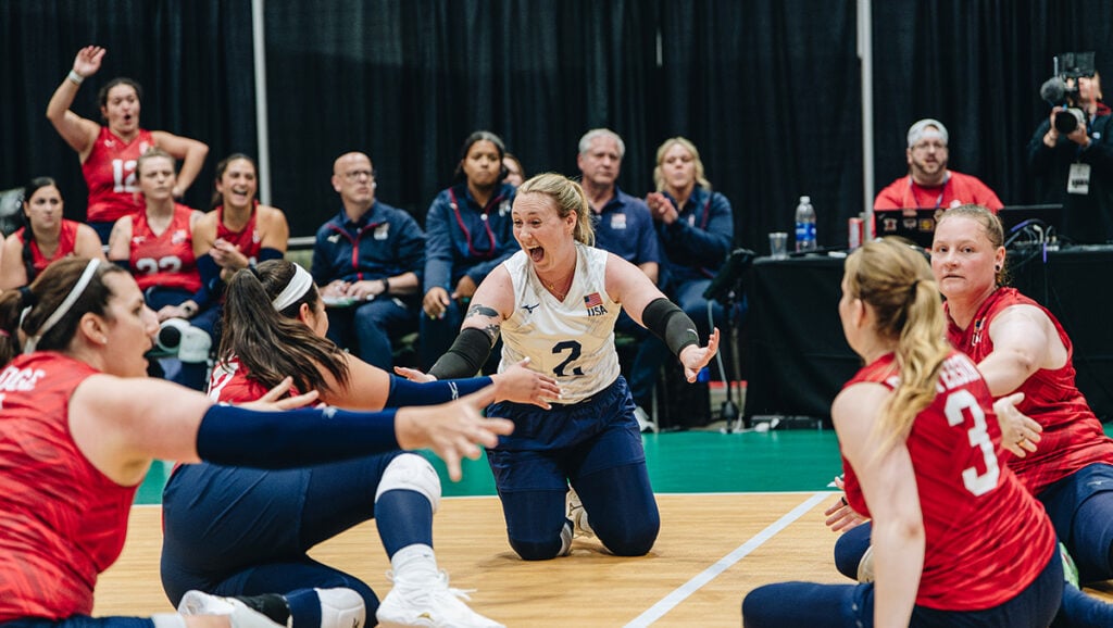 U.S. Women’s Sitting Team Survives Canada to Take 2026 USAV Cup Gold