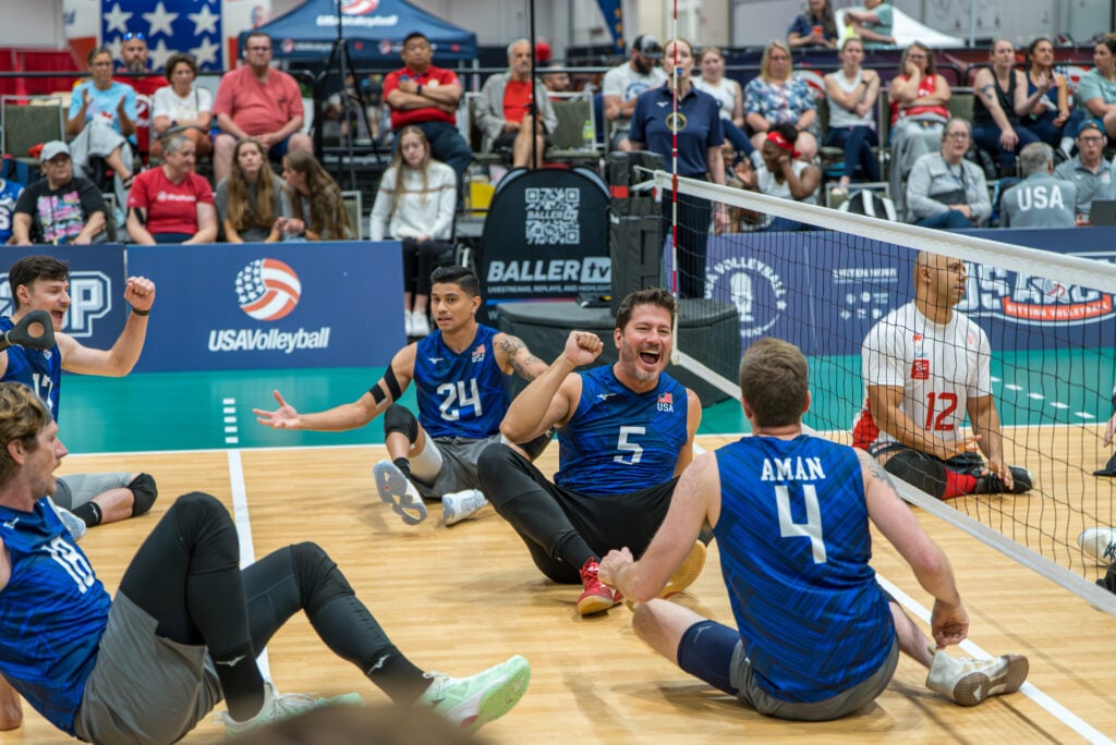 U.S. Men Split 2026 USAV Sitting Cup Saturday Matches