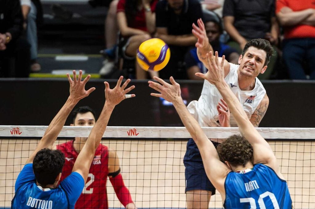 U.S. Men Finish 3-1 at 2026 Men’s VNL Week One; Drop Finale to Top-Ranked Italy