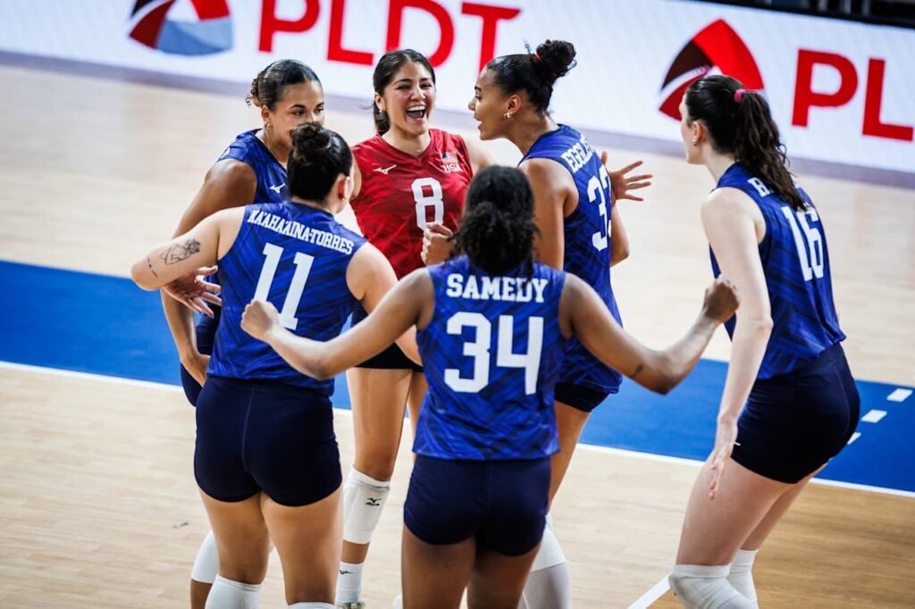 U.S. Women Close Undefeated 2026 VNL Week Two with Four-Set Win Over Serbia