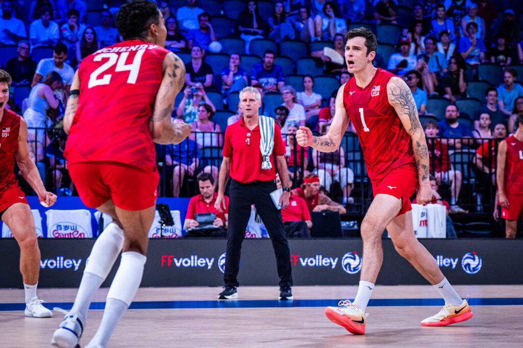 U.S. Men Down Serbia in Four Sets to Close Second Week of 2026 VNL