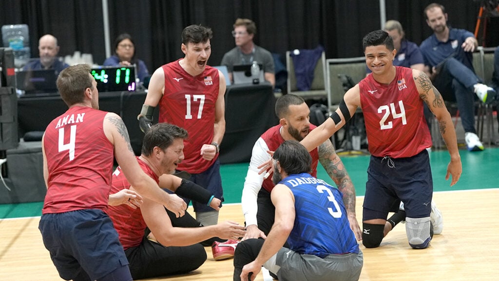 U.S. Men’s Sitting Team Moves to 4-0 at 2026 Dutch Tournament