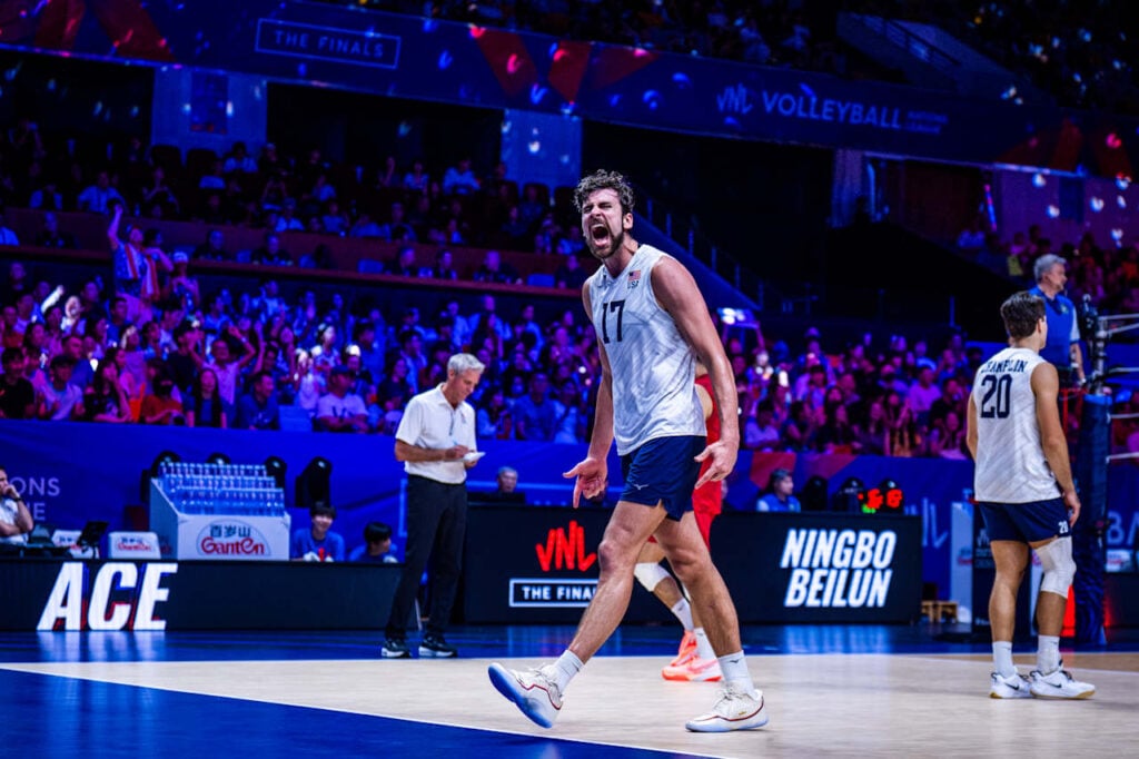 U.S. Men Ace Italy in 2026 VNL Quarterfinal