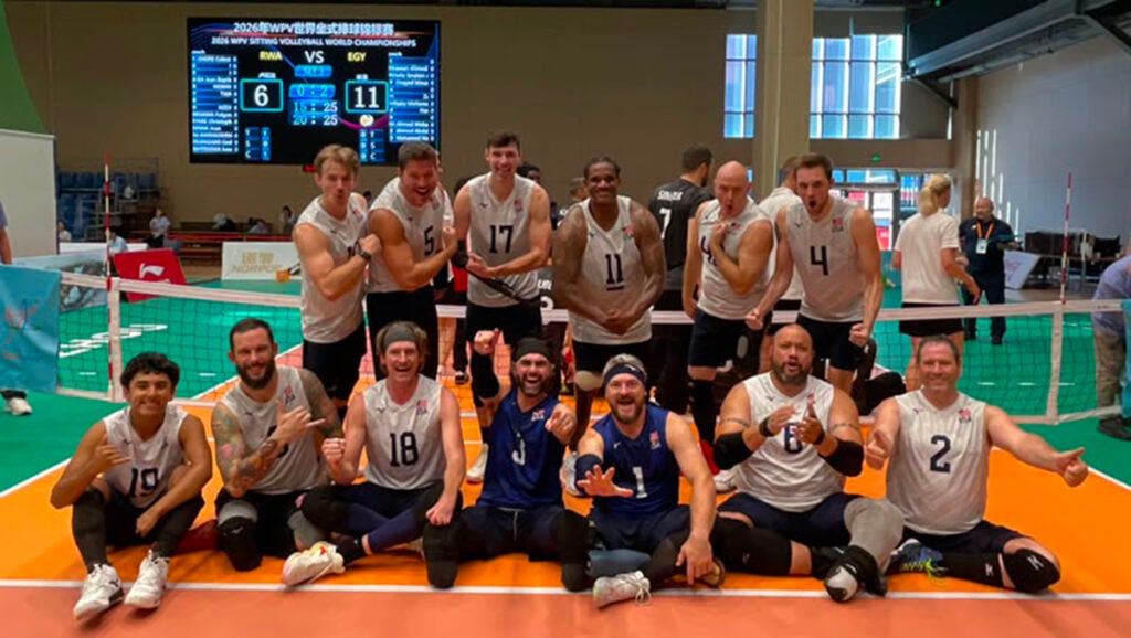 U.S. Men’s Sitting Takes Fifth at 2026 Worlds; Zach Upp Scores 37 Points in Win over Germany