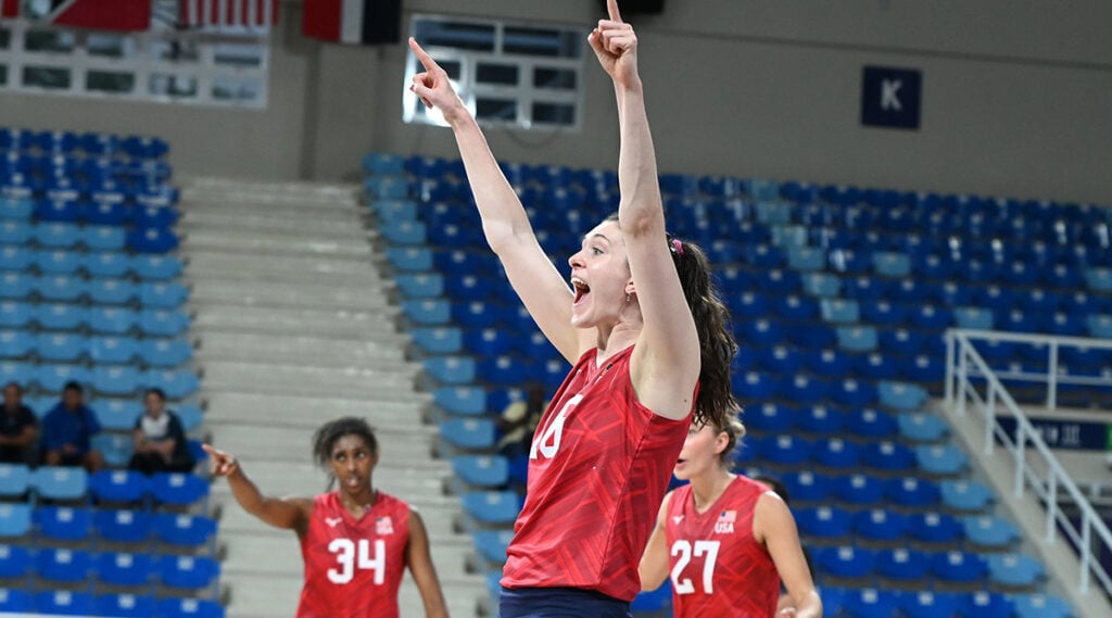 U.S. Women Reach 2026 NORCECA Continental Champs Semifinals After Win over Puerto Rico