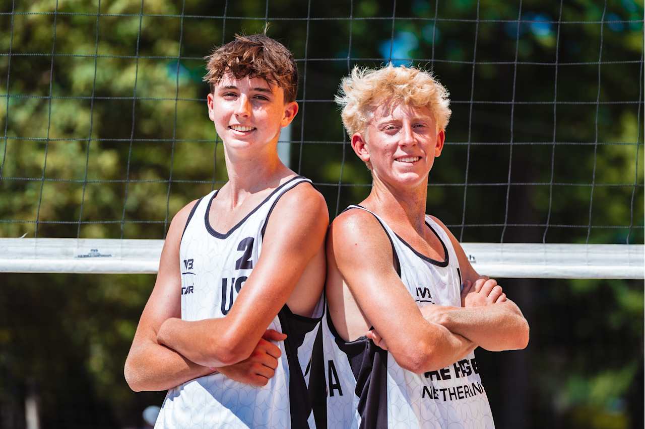 Caden Phillips and Gavin Mortensen